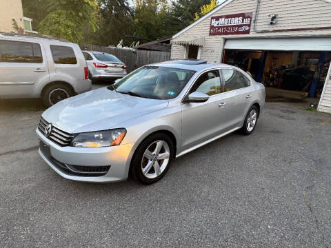 2012 Volkswagen Passat SE PZEV