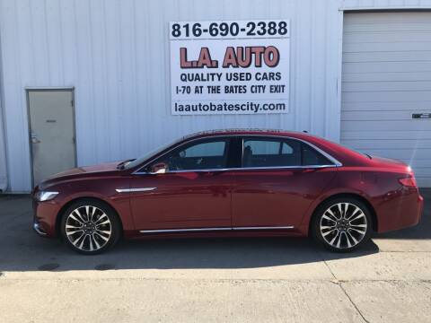 2017 Lincoln Continental for sale at LA AUTO in Bates City MO
