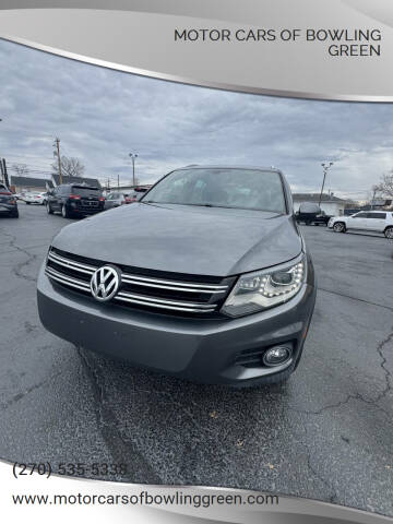 2015 Volkswagen Tiguan for sale at Motor Cars of Bowling Green in Bowling Green KY