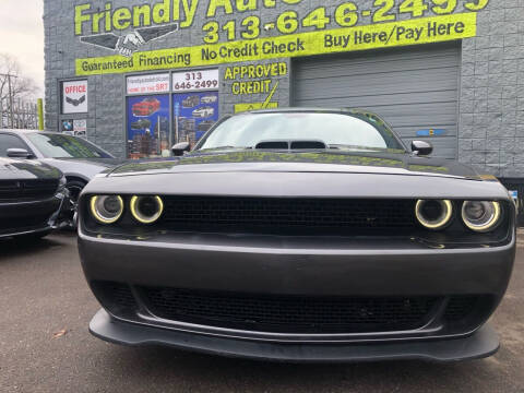 2016 Dodge Challenger for sale at Friendly Auto Sales in Detroit MI