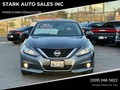 2018 Nissan Altima for sale at STARK AUTO SALES INC in Modesto CA