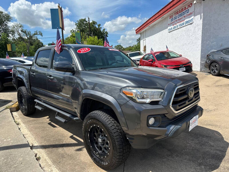 2018 Toyota Tacoma for sale at CarTech Auto Sales in Houston TX