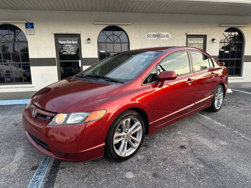 2008 Honda Civic for sale at Supreme Motor Sports in North Fort Myers FL