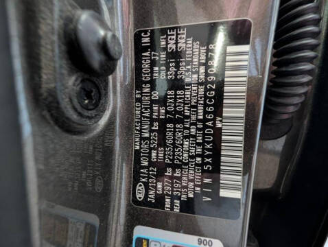2012 Kia Sorento EX