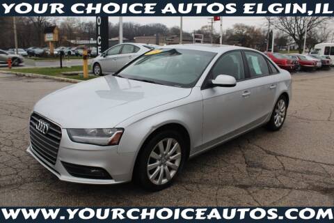2014 Audi A4 for sale at Your Choice Autos - Elgin in Elgin IL