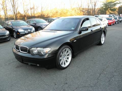 2004 BMW 7 Series for sale at Dream Auto Group in Dumfries VA