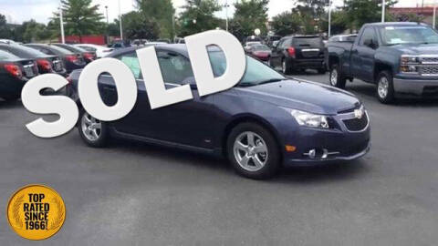 2014 Chevrolet Cruze for sale at TREGEMBO MOTORS in Bentleyville PA