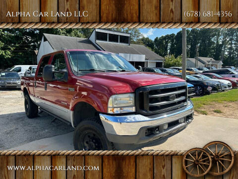 2003 Ford F-250 Super Duty for sale at Alpha Car Land LLC in Snellville GA