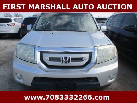 2011 Honda Pilot for sale at First Marshall Auto Auction in Harvey IL