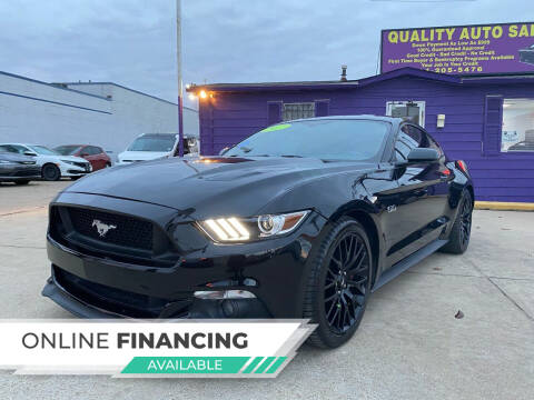 2017 Ford Mustang for sale at Quality Auto Sales LLC in Garland TX