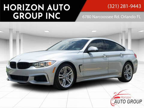 2015 BMW 4 Series for sale at HORIZON AUTO GROUP INC in Orlando FL