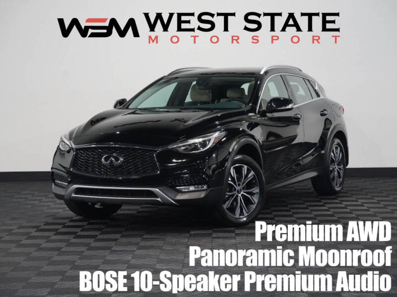 2017 Infiniti QX30 for sale at WEST STATE MOTORSPORT in Federal Way WA