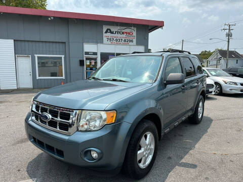 2010 Ford Escape for sale at AutoPro Virginia LLC in Virginia Beach VA