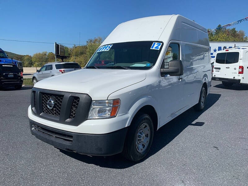 2012 nissan nv 2500 for sale