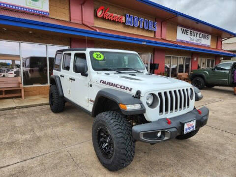 2020 Jeep Wrangler Unlimited for sale at Ohana Motors - Lifted Vehicles in Lihue HI