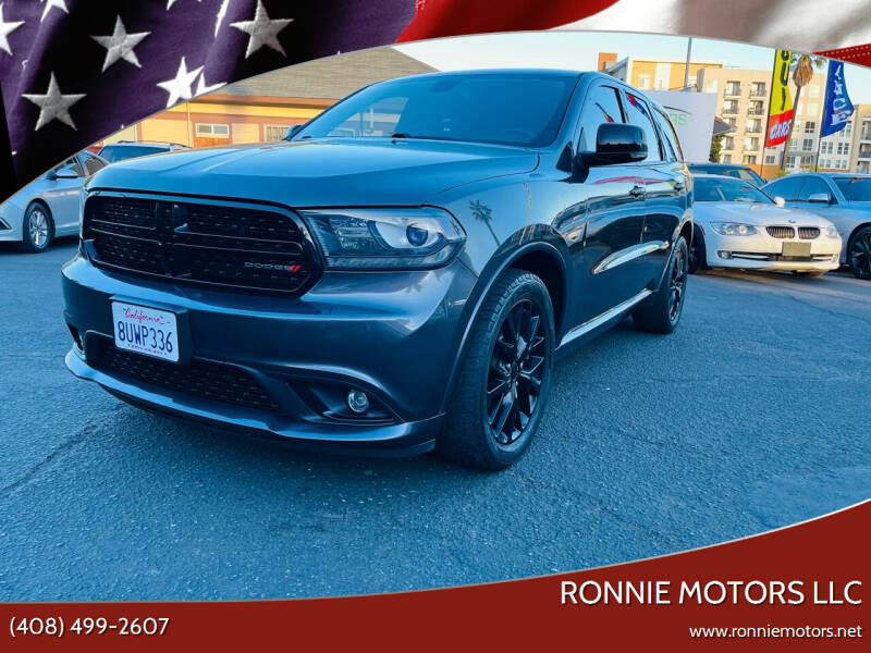 2015 Dodge Durango for sale at Ronnie Motors LLC in San Jose CA