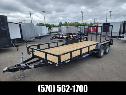 2023 Sure-Trac 7X18 7K - TUBE TOP UTILITY