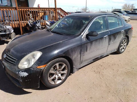 2005 Infiniti G35 for sale at PYRAMID MOTORS in Pueblo CO