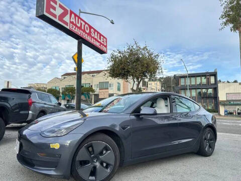 2021 Tesla Model 3 for sale at EZ Auto Sales Inc in Daly City CA