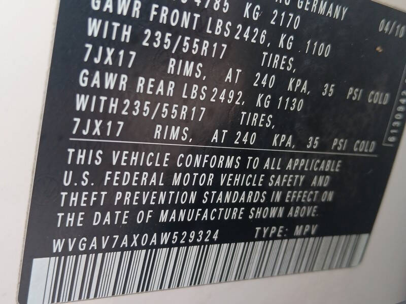 2010 Volkswagen Tiguan