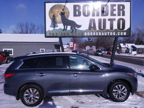 2013 Infiniti JX35 for sale at Border Auto of Princeton in Princeton MN