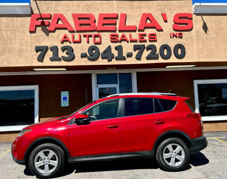2014 Toyota RAV4 for sale at Fabela's Auto Sales Inc. in South Houston TX