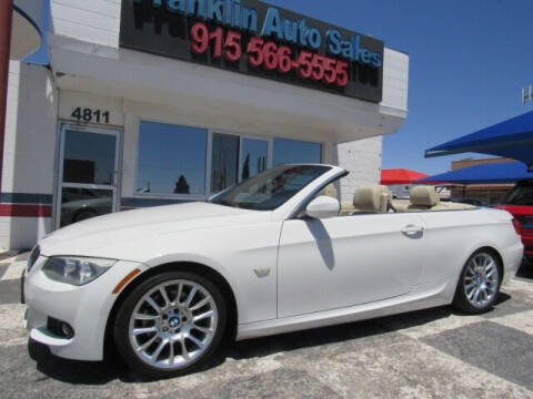 2012 BMW 3 Series for sale at Franklin Auto Sales in El Paso TX