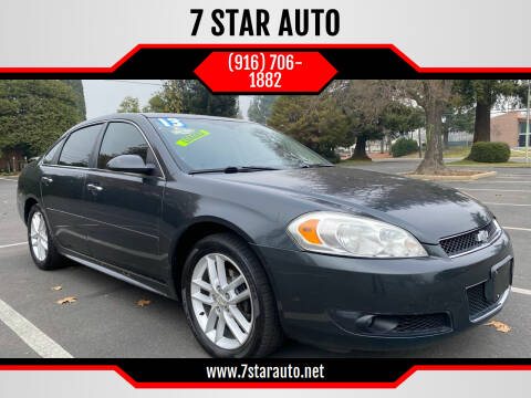 2013 Chevrolet Impala for sale at 7 STAR AUTO in Sacramento CA