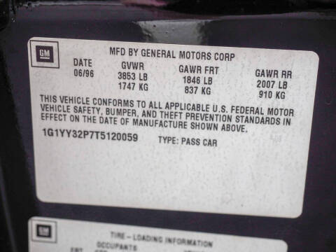 1996 Chevrolet Corvette