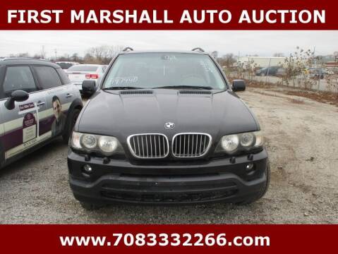 2003 BMW X5 for sale at First Marshall Auto Auction in Harvey IL