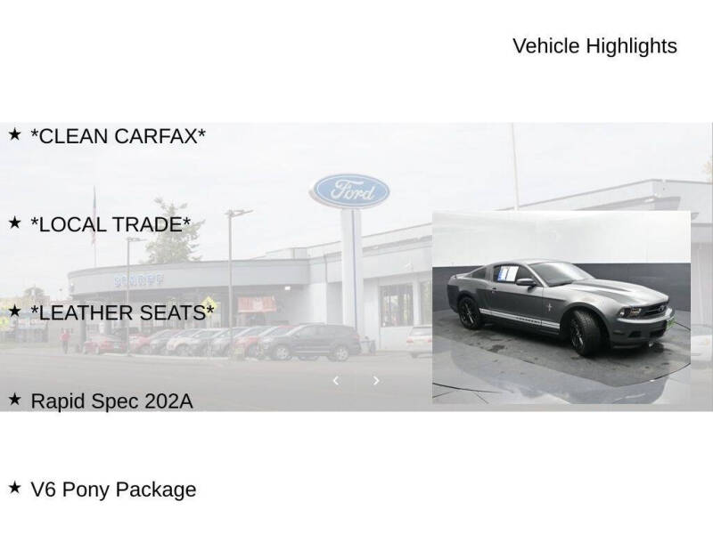 2011 Ford Mustang V6