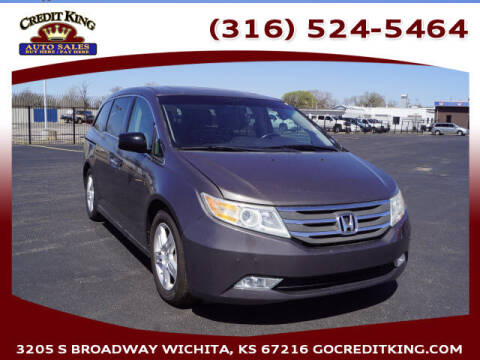 2012 Honda Odyssey for sale at Credit King Auto Sales in Wichita KS