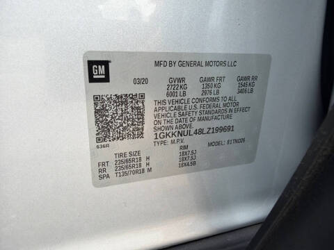 2020 GMC Acadia SLT