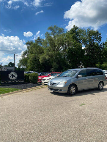 2007 Honda Odyssey for sale at Station 45 AUTO REPAIR AND AUTO SALES in Allendale MI