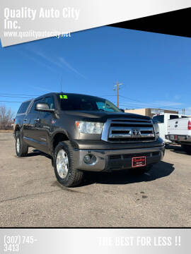 2012 Toyota Tundra for sale at Quality Auto City Inc. in Laramie WY