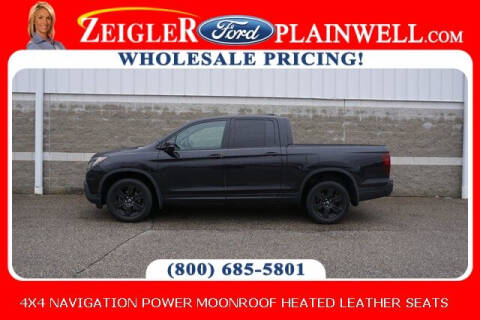2019 Honda Ridgeline for sale at Harold Zeigler Ford - Jeff Bishop in Plainwell MI