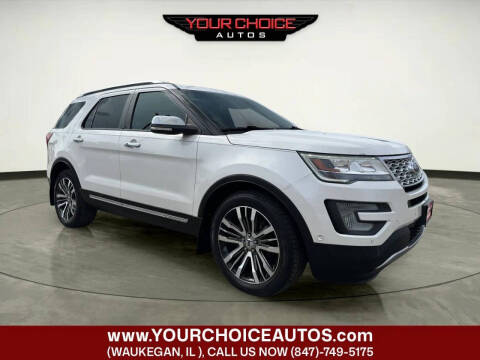 2017 Ford Explorer Platinum