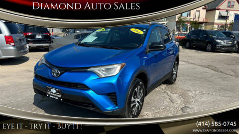 2016 Toyota RAV4 for sale at DIAMOND AUTO SALES LLC in Milwaukee WI