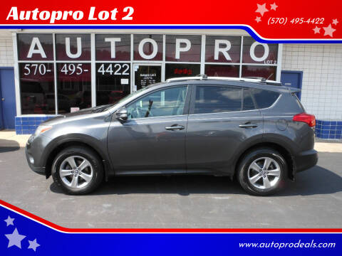 2015 Toyota RAV4 for sale at Autopro Lot 2 in Sunbury PA