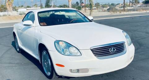 2003 Lexus SC 430 for sale at Cars Landing Inc. in Colton CA