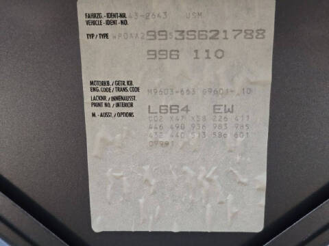 2003 Porsche 911 Carrera