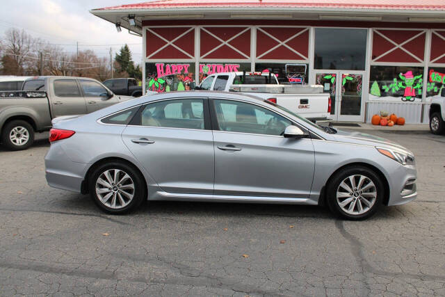 2017 Hyundai SONATA for sale at Jennifer's Auto Sales & Service in Spokane Valley, WA