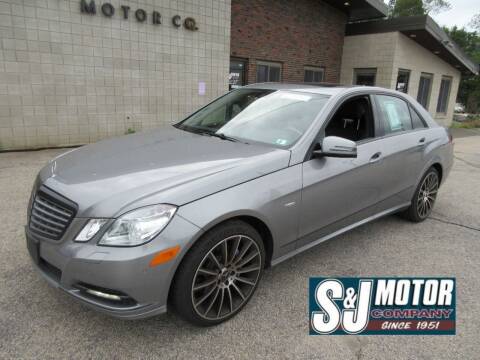 2012 Mercedes-Benz E-Class for sale at S & J Motor Co Inc. in Merrimack NH