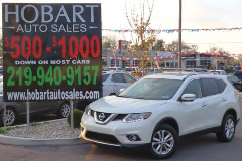 2016 Nissan Rogue for sale at Hobart Auto Sales in Hobart IN