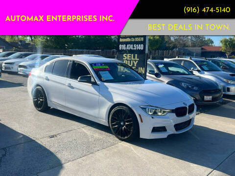 2018 BMW 3 Series for sale at AUTOMAX ENTERPRISES INC. in Roseville CA