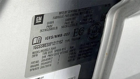 2015 Chevrolet Colorado