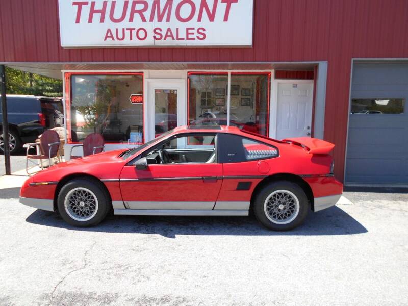 1986 Pontiac Fiero for sale at THURMONT AUTO SALES in Thurmont MD