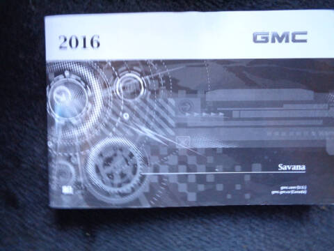 2016 GMC Savana LT 3500