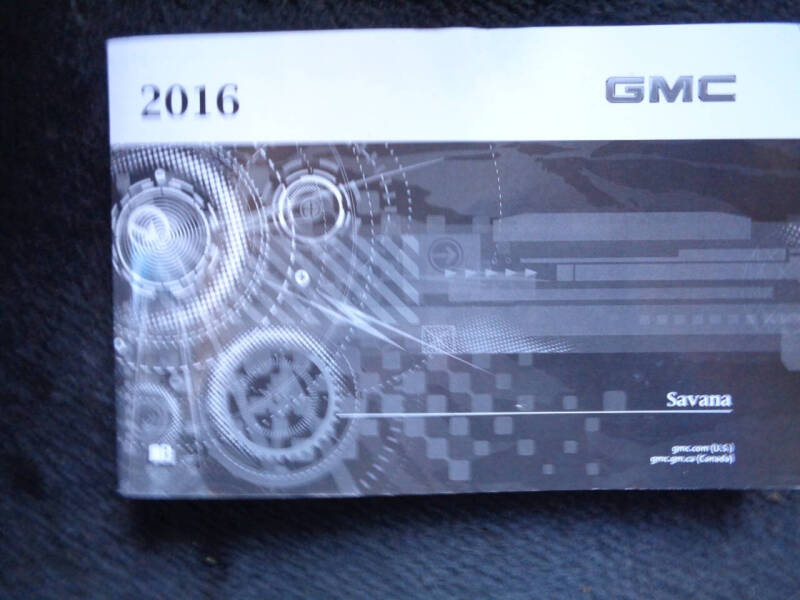 2016 GMC Savana LT 3500