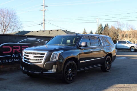 2016 Cadillac Escalade ESV for sale at Dream Auto Group in Shelby Township MI